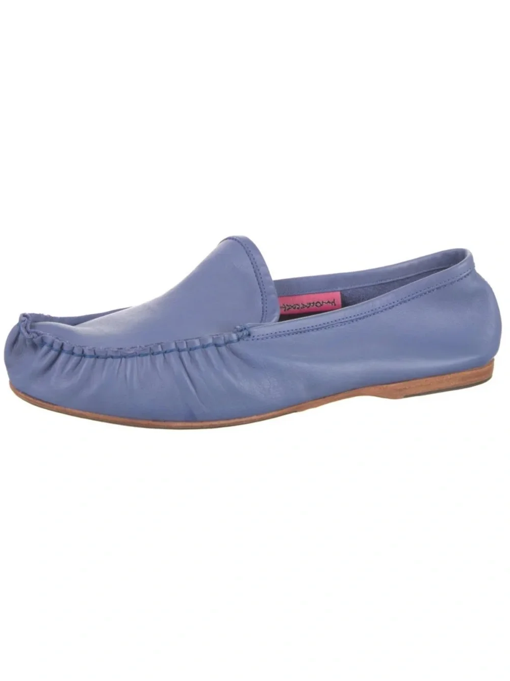 NEW Acne Studios x Kero Blue Purple Leather Slip On Driver Loafer Sz 42 EU 9 US Paul Parkman Men main image 4